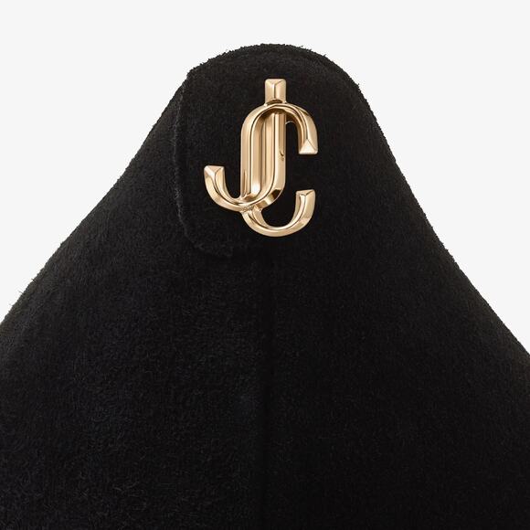 Jimmy Choo Love 65 Ballet Black Suede Pumps sz. 38.5 EU - Picture 3 of 9